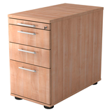 Artikelbild 1 für HAMMERBACHER Sira Standcontainer nussbaum 4 Auszüge 42,8 x 80,0 x 72,0 - 76,0 cm, Artikelnummer 643066