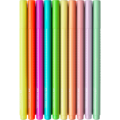 Artikelbild 2 für FABER-CASTELL Grip Filzstifte farbsortiert, 10 St., Artikelnummer 158234
