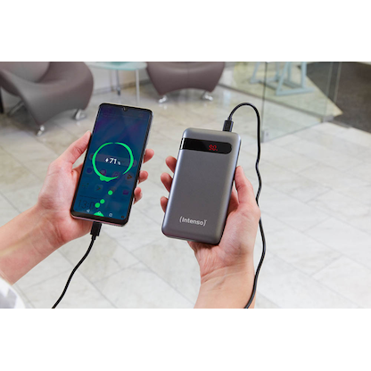 Artikelbild 7 für Intenso PD10000 Powerbank 10.000 mAh anthrazit, Artikelnummer 663272