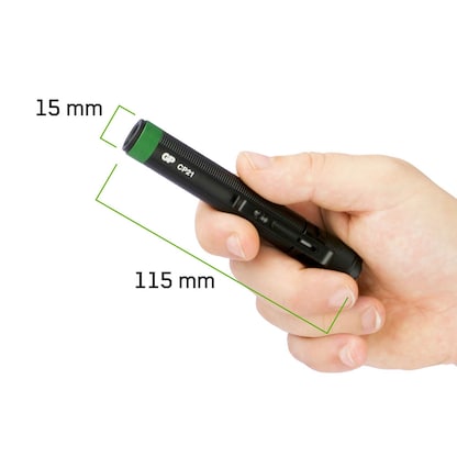 Artikelbild 2 für GP Discovery CP 21 LED Taschenlampe schwarz 11,5 cm, Artikelnummer 760049