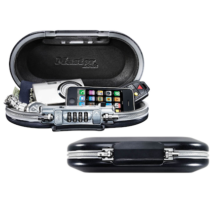 Artikelbild 10 für Master Lock® Tragbarer Tresor 5900EURD dunkelgrau 24,0 x 12,9 x 6,0 cm, Artikelnummer 727497