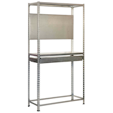 Artikelbild 1 für Simonrack Werkbank-Set SIMONRACING silber 1 Schublade 120,0 x 40,0 x 200,0 cm, Artikelnummer 358917