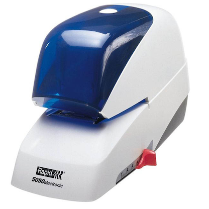 Artikelbild 2 für Rapid Elektrohefter 5050E blau, Artikelnummer 647180