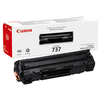 Artikelbild 1 für Canon 737 BK schwarz Toner, Artikelnummer 136453