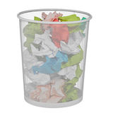 Artikelbild 1 für Zeller Papierkorb 23,0 l weiß, Artikelnummer 582104