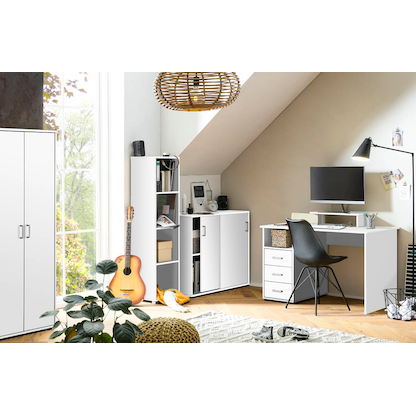 Artikelbild 4 für MÖBELPARTNER Monitorständer weiß, Artikelnummer 172607