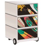 Artikelbild 1 für PAPERFLOW easyBox Colour Rollcontainer weiß, bunt 4 Auszüge 39,0 x 43,6 x 64,2 cm, Artikelnummer 215109