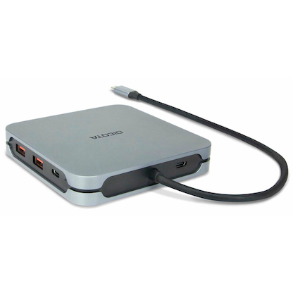 Artikelbild 3 für DICOTA USB-Hub D32057 10-fach silber, Artikelnummer 401739