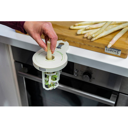 Artikelbild 4 für LURCH Spargelschäler grün, creme, Artikelnummer 637427