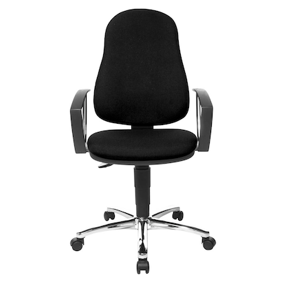 Artikelbild 2 für Topstar Bürostuhl Point 60 Plus, 8169A G20 Stoff schwarz, Gestell chrom, Artikelnummer 870014