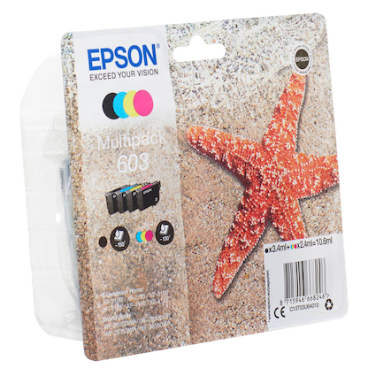 Artikelbild 2 für EPSON 603/T03U64 schwarz, cyan, magenta, gelb Druckerpatronen, 4er-Set, Artikelnummer 893154