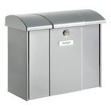 Artikelbild 1 für BURG WÄCHTER Briefkasten Olymp 916 910 silber, Artikelnummer 825339