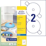 Artikelbild 1 für 50 AVERY Zweckform CD-Etiketten J8676-25 weiß, Artikelnummer 955963