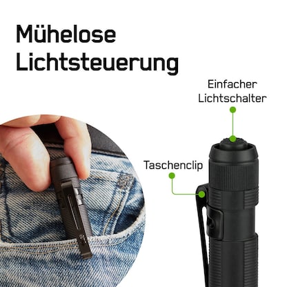 Artikelbild 4 für GP Discovery CP 21 LED Taschenlampe schwarz 11,5 cm, Artikelnummer 760049