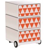 Artikelbild 1 für PAPERFLOW easyBox Colour Rollcontainer weiß, bunt 4 Auszüge 39,0 x 43,6 x 64,2 cm, Artikelnummer 214856