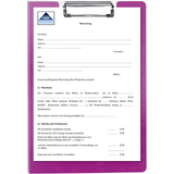 Artikelbild 1 für AKTION: LEITZ Klemmbrettmappe WOW 4199 DIN A4 violett Kunststoff, 1 St. mit Prämie nach Registrierung, Artikelnummer 525642