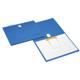 Artikelbild 1 für 5 ATLANTA Hängehefter Serie E Karton blau 1 x kaufmännische Heftung, Artikelnummer 935318