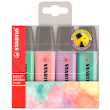 Artikelbild 1 für STABILO BOSS ORIGINAL Textmarker farbsortiert, 4 St., Artikelnummer 403966
