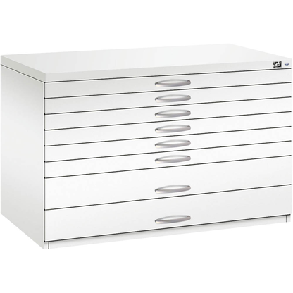 Artikelbild 3 für CP 7100 Planschrank verkehrsweiß 8 Schubladen 110,0 x 76,5 x 76,0 cm, Artikelnummer 683173