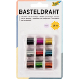 Artikelbild 1 für folia Set Basteldraht 0,3 mm 2,0 m 9 St., Artikelnummer 962573