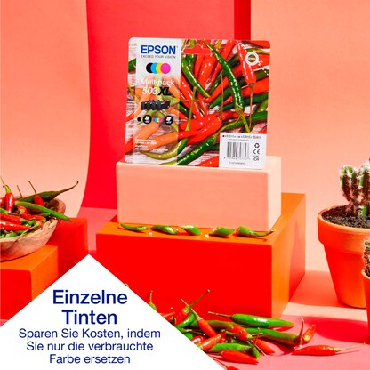 Artikelbild 3 für AKTION: EPSON WorkForce WF-2960DWF 4 in 1 Tintenstrahl-Multifunktionsdrucker schwarz mit 25 Euro CashBack, Artikelnummer 818201