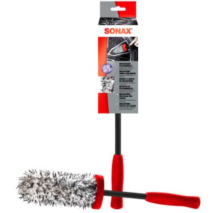 Artikelbild für SONAX Felgenbürste Microfaser rot, schwarz Kunststoff, Artikelnummer 655107
