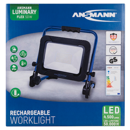 Artikelbild 9 für ANSMANN FL4500R Akku-LED-Baustrahler blau/schwarz 50 W, Artikelnummer 533022