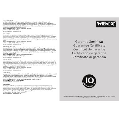 Artikelbild 14 für WENKO Klapptritt Compact grau 3 Stufen, H: 106,5 cm, Artikelnummer 817062