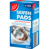 Artikelbild 1 für GUT&GÜNSTIG Seifen Pads Stahlwolle, 8 St., Artikelnummer 988648