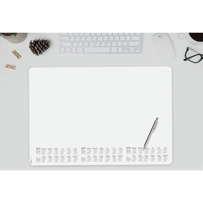 Artikelbild 2 für SIGEL Schreibtischunterlage Dotted weiß/schwarz Papier 59,5 x 41,0 cm, 30 Blatt, Artikelnummer 174759