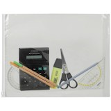 Artikelbild 1 für Topmatic® Gleitverschlussbeutel mit Bodenfalte transparent/weiß 70 my, 1 St., Artikelnummer 520716