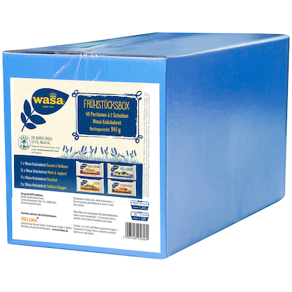 Artikelbild 6 für wasa® Frühstücksbox Knäckebrot 40x 2 St., Artikelnummer 619769