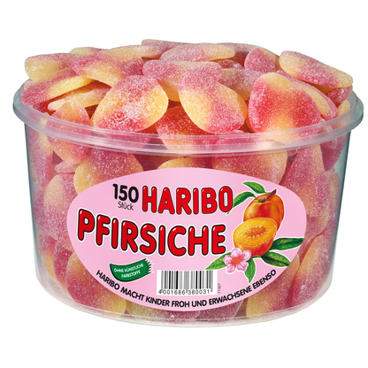 Artikelbild 13 für HARIBO PFIRSICHE Fruchtgummi 150 St., Artikelnummer 619684