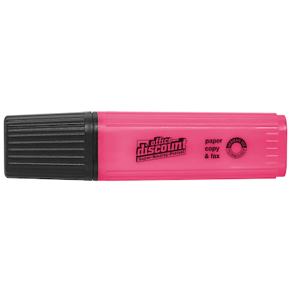 Artikelbild 3 für office discount Textmarker pink, 1 St., Artikelnummer 186593