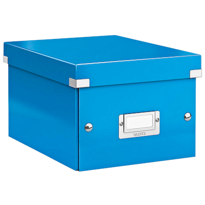 Artikelbild 2 für AKTION: LEITZ Click & Store Aufbewahrungsbox 7,4 l blau 21,6 x 28,2 x 16,0 cm mit Prämie nach Registrierung, Artikelnummer 127175