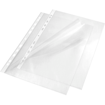 Artikelbild 2 für 100 EICHNER Prospekthüllen DIN A4 glasklar glatt 0,12 mm, Artikelnummer 600373