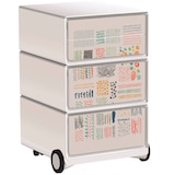 Artikelbild 1 für PAPERFLOW easyBox Colour Rollcontainer weiß, bunt 4 Auszüge 39,0 x 43,6 x 64,2 cm, Artikelnummer 215127