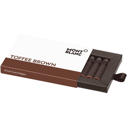 Artikelbild 11 für MONTBLANC Toffee Brown Tintenpatronen für Füller karamellbraun 8 St., Artikelnummer 678278