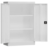 Artikelbild 1 für ClassiX Metallschrank X-530297 signalweiß 80,0 x 38,0 x 120,0 cm, aufgebaut, Artikelnummer 184418