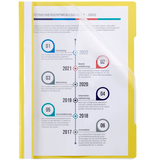 Artikelbild 1 für Schnellhefter Quality Kunststoff gelb DIN A4, Artikelnummer 253079