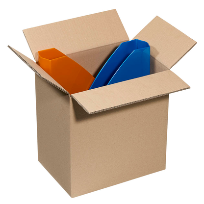 Artikelbild 4 für 20 Nestler Wellpapp-Faltkartons 2-wellig braun 31,8 x 22,8 x 33,8 cm Außenmaß, Artikelnummer 690271