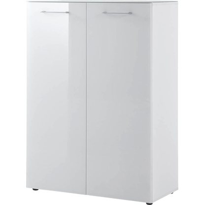 Artikelbild 4 für GERMANIA Schuhschrank Scalea, 3761-84 weiß, Acrylglas satiniert 5 Fachböden 88,0 x 40,0 x 120,0 cm, Artikelnummer 642411