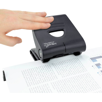 Artikelbild 3 für RAPESCO® Locher Germ-Savvy 827-P schwarz, Artikelnummer 700561