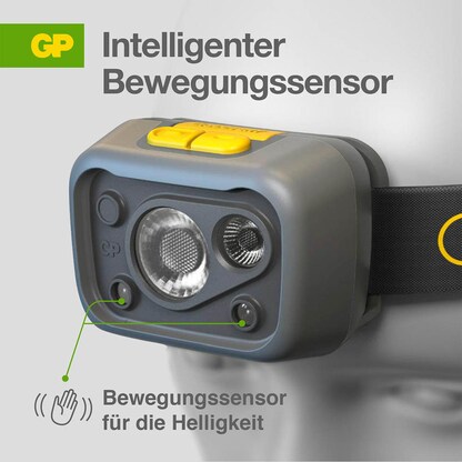 Artikelbild 10 für GP Discovery CHW54 LED Stirnlampe grau 6,6 cm, Artikelnummer 760104
