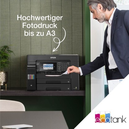 Artikelbild 14 für AKTION: EPSON EcoTank ET-16655 4 in 1 Tintenstrahl-Multifunktionsdrucker schwarz + GRATIS Ariete Airy Fryer 4 L Heißluftfritteuse mit 150 Euro CashBack, Artikelnummer 708097
