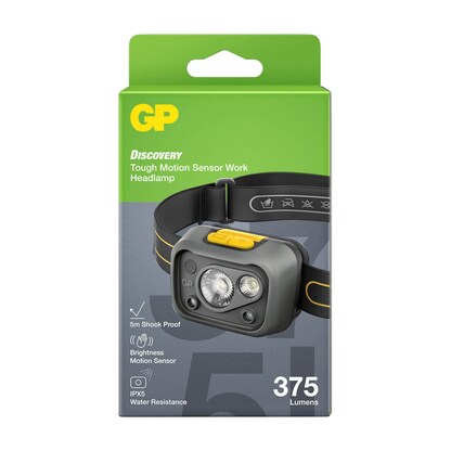 Artikelbild 11 für GP Discovery CHW54 LED Stirnlampe grau 6,6 cm, Artikelnummer 760104