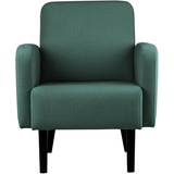 Artikelbild 1 für meet powered by PAPERFLOW Sessel LISBOA grün schwarz Stoff, 1 St., Artikelnummer 850671