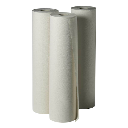 Artikelbild 5 für FRIPA Ärztekrepp basic-line 1-lagig weiß 39,0 cm x 50,0 m, 9 Rollen, Artikelnummer 444437