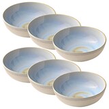 Artikelbild 1 für 6 HEART & SOUL Schalen Perfect Match Breeze blau 19,0 cm, Artikelnummer 994215