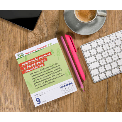 Artikelbild 10 für Heye Abreißkalender Die Ernährungs-Docs-Gesundheit durch das Jahr 2026, Artikelnummer 551228